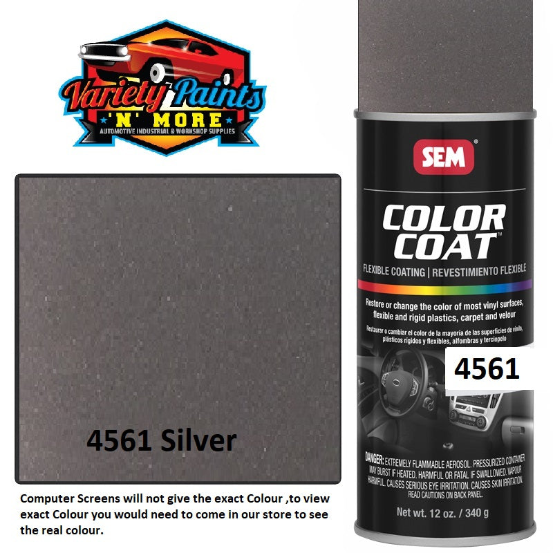 4561 Silver SEM Colourcoat Vinyl 1 Litre