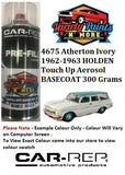 4675 Atherton Ivory 1962-1963 HOLDEN Touch Up Aerosol Basecoat 300 Grams