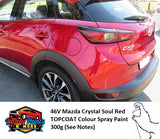 46V Mazda Crystal Soul Red Basecoat 300 Gram Aerosol Step 3 (See Notes)