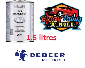Debeers 2K MS Hardener Medium 47-55 1.5 Litre 2:1