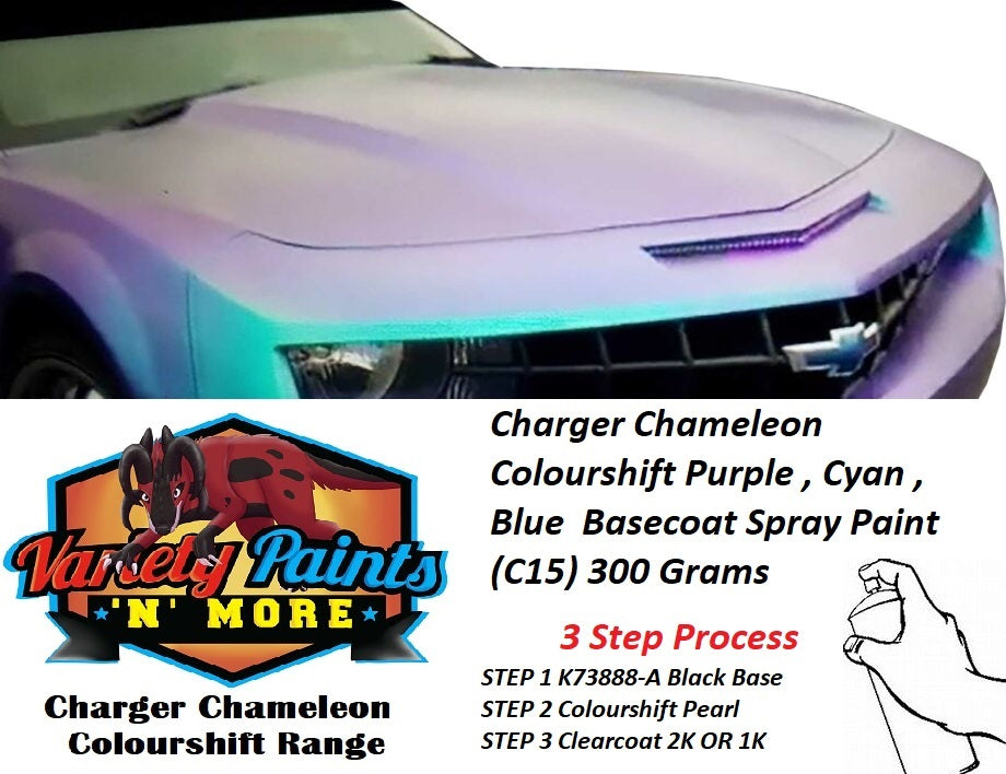 Charger Chameleon C15 Colourshift Purple-yan Basecoat Spray Paint  4779PC