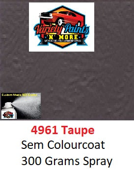 4961V1 SEM Taupe #2 Colourcoat Vinyl Aerosol 300 Grams