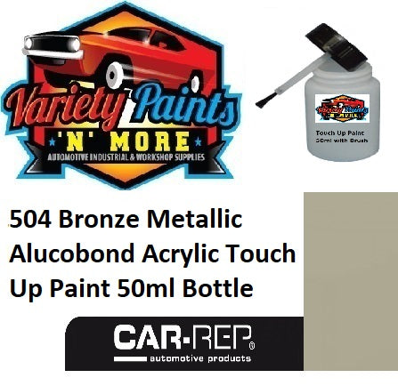 504 Bronze Metallic Alucobond Acrylic Touch Up Paint 50ml Bottle