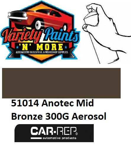 51014 Anotec Mid Bronze Powdercoat Spray Paint 300g