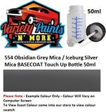 554 Obsidian Grey Mica / Iceburg Silver Mica BASECOAT Touch Up Bottle 50ml