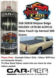568-30858 Mojave Beige HOLDEN 1978-80 Touch Up Aerosol Acrylic 300 Grams 