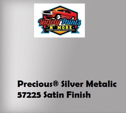 Precious® Silver Pearl Metallic 57225 ACRYLIC Satin Powdercoat Matched Paint 500ML