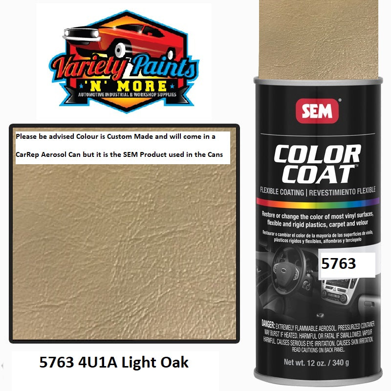 5763 4U1A Light Oak SEM Colourcoat Vinyl Aerosol 300 Grams