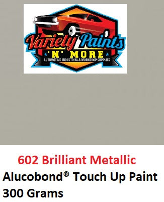 602 Brilliant Metallic Alucobond Acrylic Touch Up Paint 300 Grams