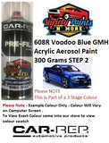 608R Voodoo Blue GMH Acrylic Aerosol Paint 300 Grams STEP 2