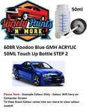 608R Voodoo Blue GMH Acrylic 50ML Touch Up Bottle STEP 2