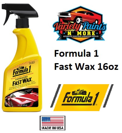 Formula 1 Fast Wax Carnauba Wax 16oz