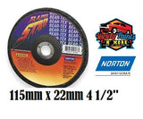 Norton Rapid Strip Disc 115mm x 22mm (4 1/2")