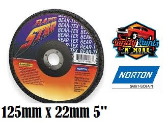 Norton Rapid Strip Disc 125mm x 22mm (5")