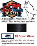 685 Black Saphire Mica Suitable for GMH 2K Direct Gloss Aerosol Paint 300 Grams 