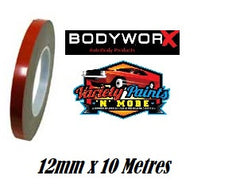 BodyworX Double Sided Tape 12mm x 10 Metres