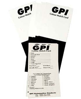 GPI 200 Pack Customer Detailed Record Colour Card