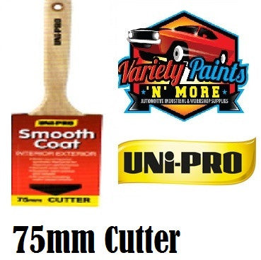 Unipro Smooth Coat Sash Cutter Paint Brush 75mm
