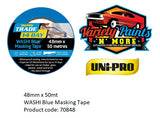 UNi-PRO 14-Day 48mm Blue Masking Tape - Extended Life 1 X ROLL
