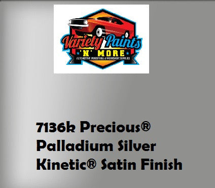 7136K Precious® Palladium Silver Kinetic® Satin Powdercoat Spray Paint 300g GY184A / G6330