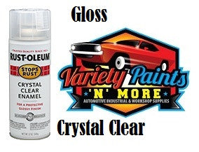 RustOLeum Stops Rust Crystal Clear Gloss Aerosol 340g