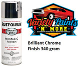 RustOLeum Stops Rust Bright Coat Metallic Finish Chrome 340 gram  