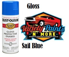 RustOLeum Stops Rust Sail Blue Gloss Aerosol 340g