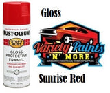 RustOLeum Stops Rust Sunrise Red Gloss Aerosol