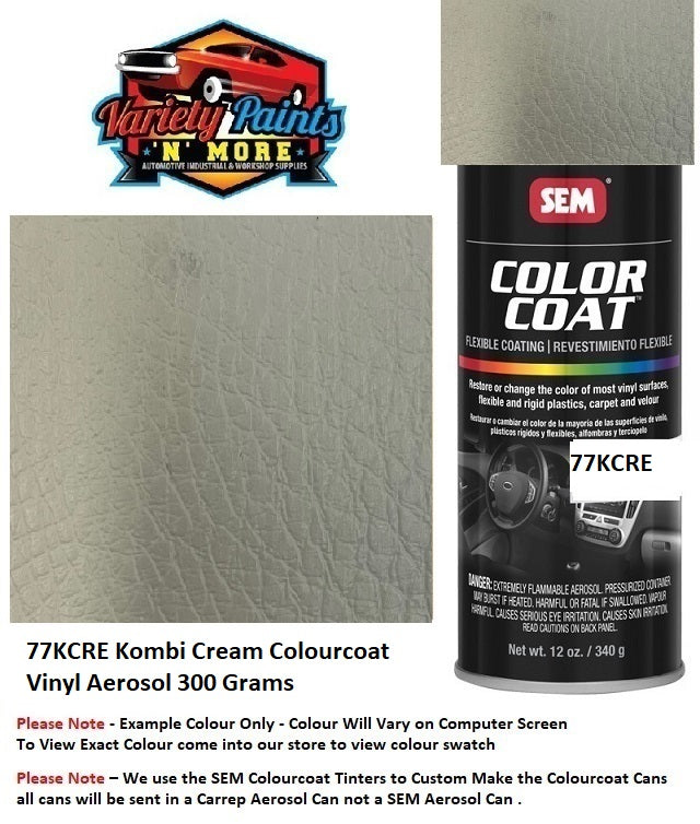 77KCRE Kombi Cream Colourcoat Vinyl Aerosol 300 Grams