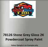 Variety Paints Stone Grey Gloss 2K Powdercoat Spray Paint 300g 
