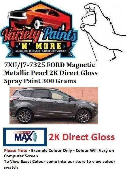 7XU/J7-7325 FORD Magnetic Metallic Pearl 2K DIRECT GLOSS Spray Paint 300 Grams
