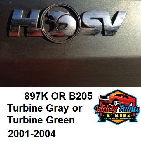 897K/B205 Turbine Grey Mica Metallic Pearl GMH Acrylic Aerosol Spray Paint 300 Gram