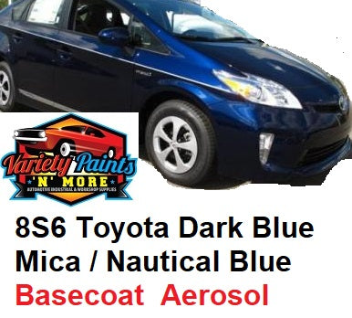 Variety Paints 8S6 Toyota Dark Blue Mica / Nautical Blue Basecoat ...