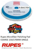 Rupes Microfiber Polishing Pad  COARSE 150/170MM SINGLE 
