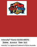 900-4007G Intensity Flame GLOSS Paint Acrylic 200ml S0417