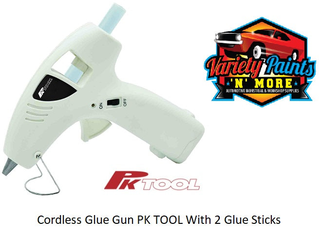 PKTool Cordless Glue Gun With 2 Glue Sticks