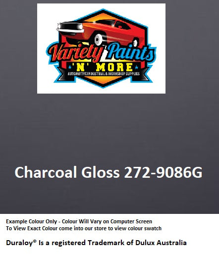 Charcoal Gloss 272-9086G Powdercoat Spray Paint 300g