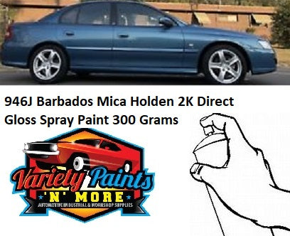 946J Barbados Mica Holden 2K Direct Gloss Spray Paint 300 Grams