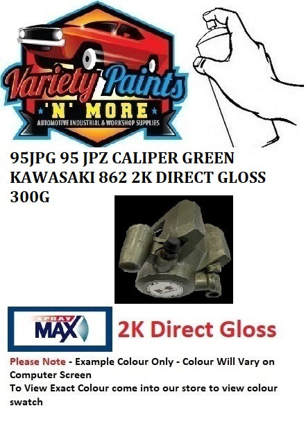 95JPG 95 JPZ CALIPER GREEN KAWASAKI 862 2K DIRECT GLOSS 300G