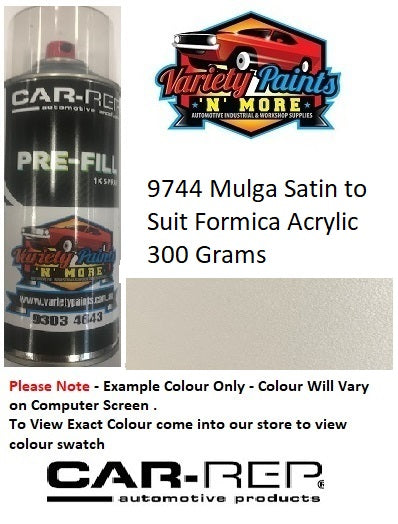 9744 Mulga Formica Acrylic SATIN Aerosol Paint 300 Grams