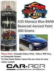 A35 Monaco Blue BMW Basecoat Aerosol Paint 300 Grams