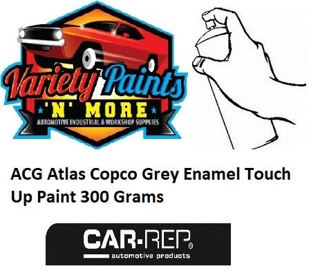 ACG Atlas Copco Grey Enamel Touch Up Paint 300 Grams