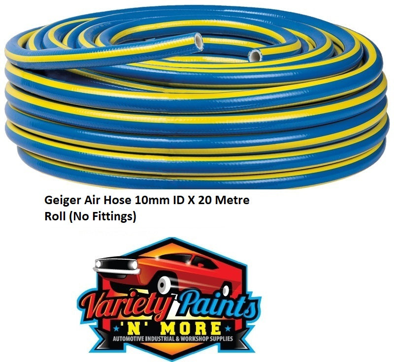 Geiger Air Hose 10mm ID X 20 Metre Roll (No Fittings)