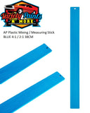AP Plastic Mixing / Measuring Stick BLUE 4:1 / 2:1 38CM
