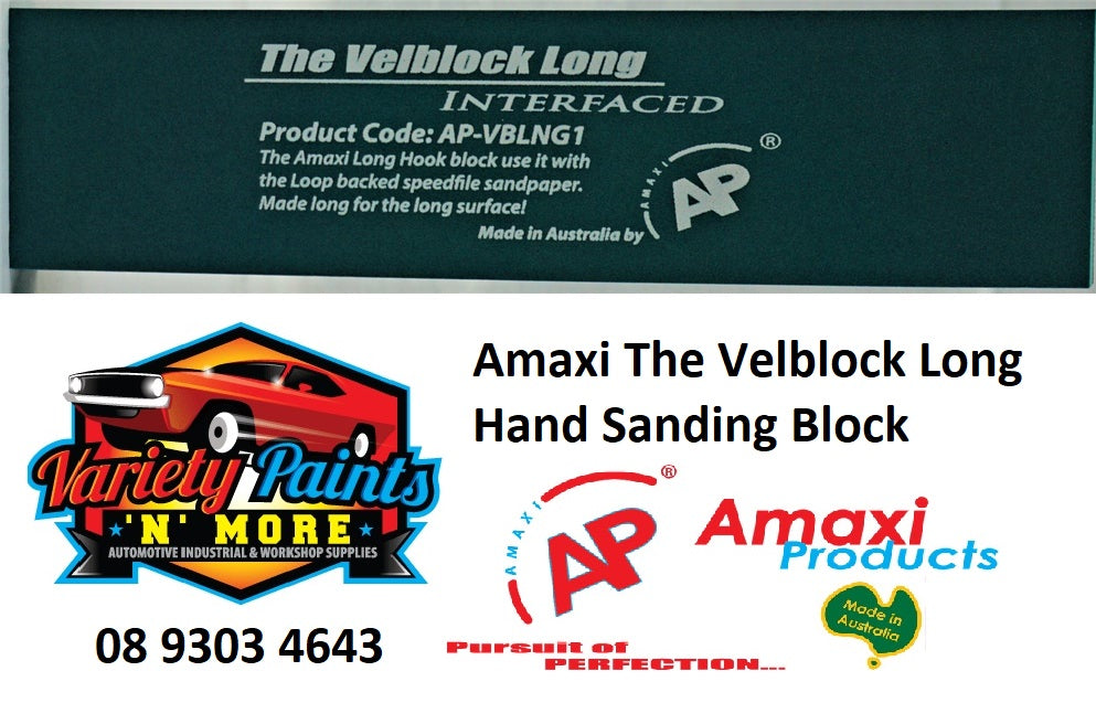 Amaxi The Velblock Long Hand Sanding Block