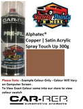 9614137Q Alphtec Copper Aerosol Paint 300 Grams