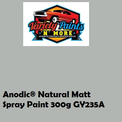 GY235A/15465 Anodic Natural Matt Spray Paint 300g