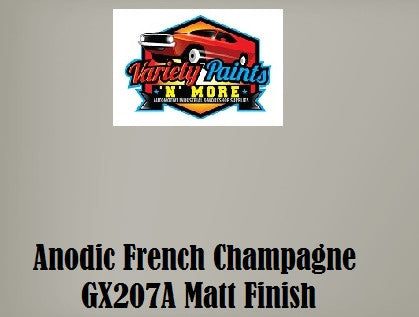 GX207A Anodic French Champagne Matt Finish Powdercoat Spray Paint 300g