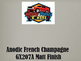 GX207A Anodic French Champagne Matt Finish Powdercoat Spray Paint 300g