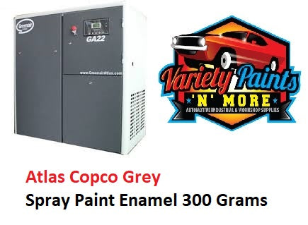 Atlas Copco Grey Quick Dry Enamel 601 Spray Paint 300 Grams